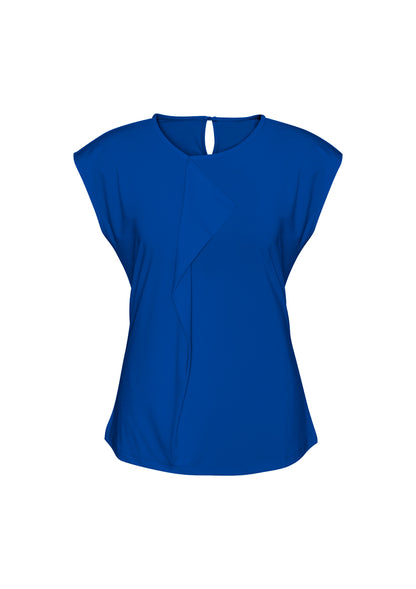 LADIES MIA PLEAT KNIT TOP K624LS