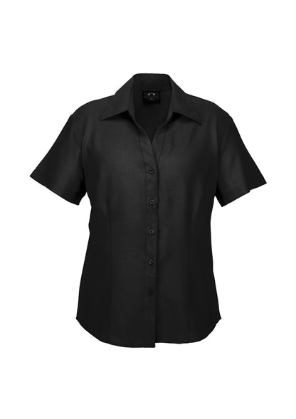 LADIES PLAIN OASIS SHORT SLEEVE SHIRT LB3601