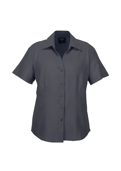 LADIES PLAIN OASIS SHORT SLEEVE SHIRT LB3601
