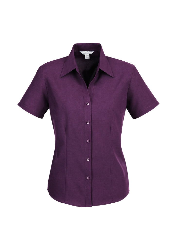 LADIES PLAIN OASIS SHORT SLEEVE SHIRT LB3601 – Kiwi Crew Custom Clothing