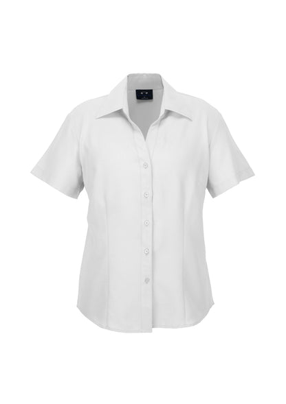 LADIES PLAIN OASIS SHORT SLEEVE SHIRT LB3601