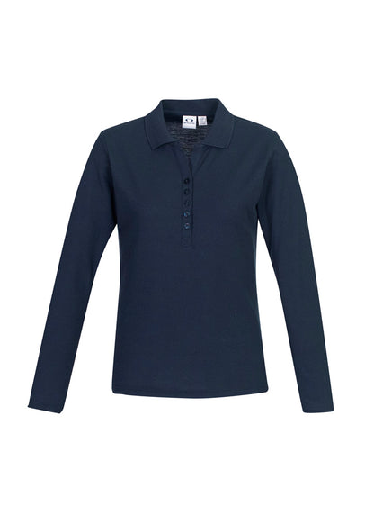 CREW LADIES L/S POLO P400LL
