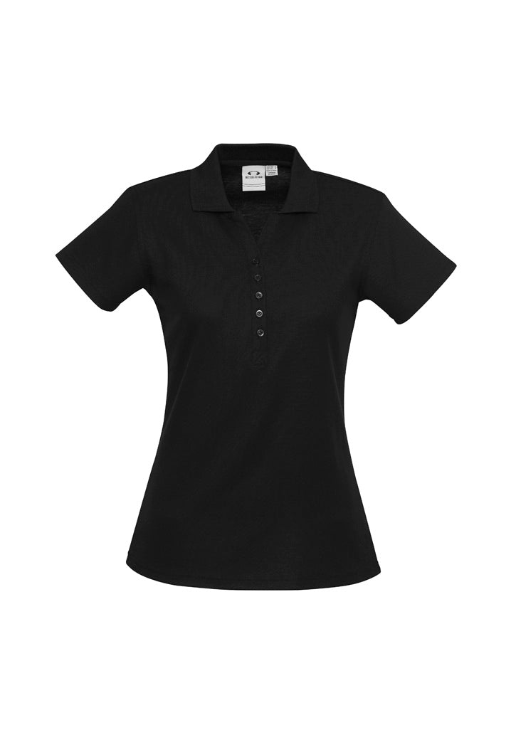 LADIES CREW POLO P400LS