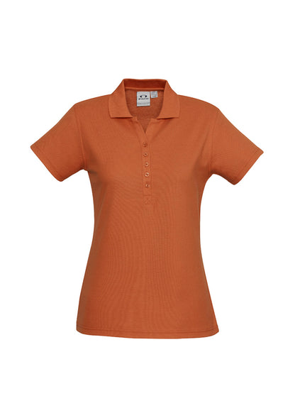 LADIES CREW POLO P400LS