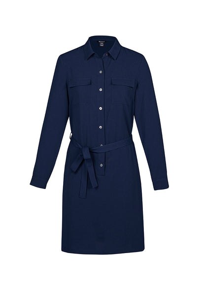 WOMENS CHLOE GEORGETTE SHIRT DRESS RD069L