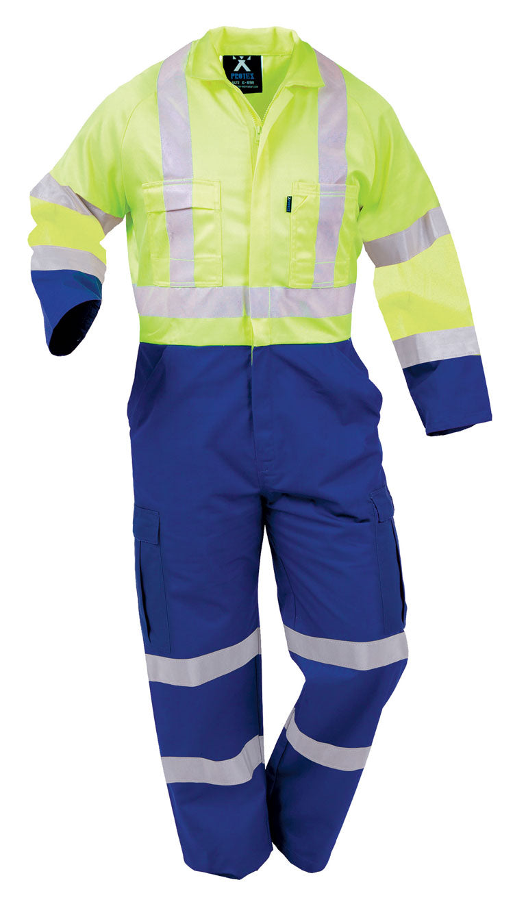 HI VIS DAY/NIGHT VISLON ZIP OVERALLS  TTPPCLT RFY