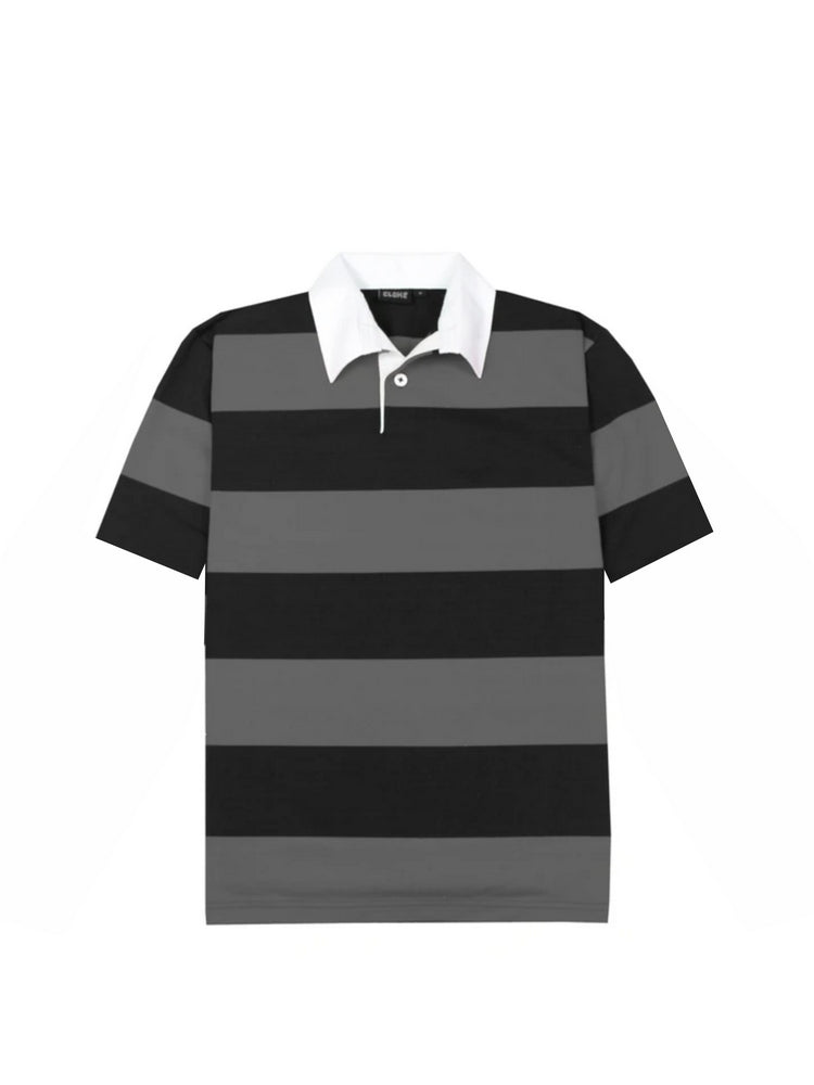SS-RJS Short-Sleeved Striped Rugby Jersey
